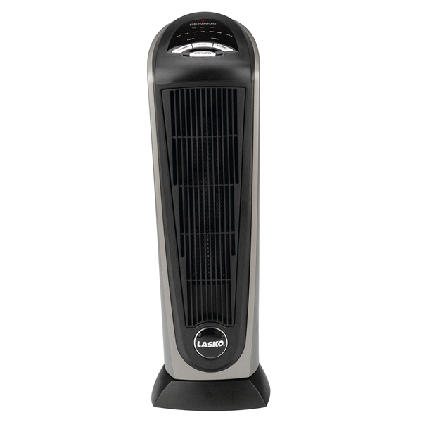 slide 1 of 1, Lasko Oscillating Ceramic Heater Tower, 1 ct