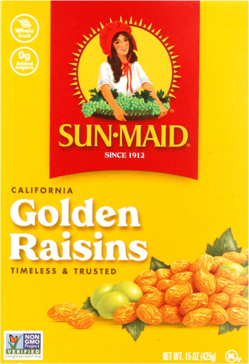 slide 2 of 14, Sun-Maid California Golden Raisins 15 oz, 15 oz