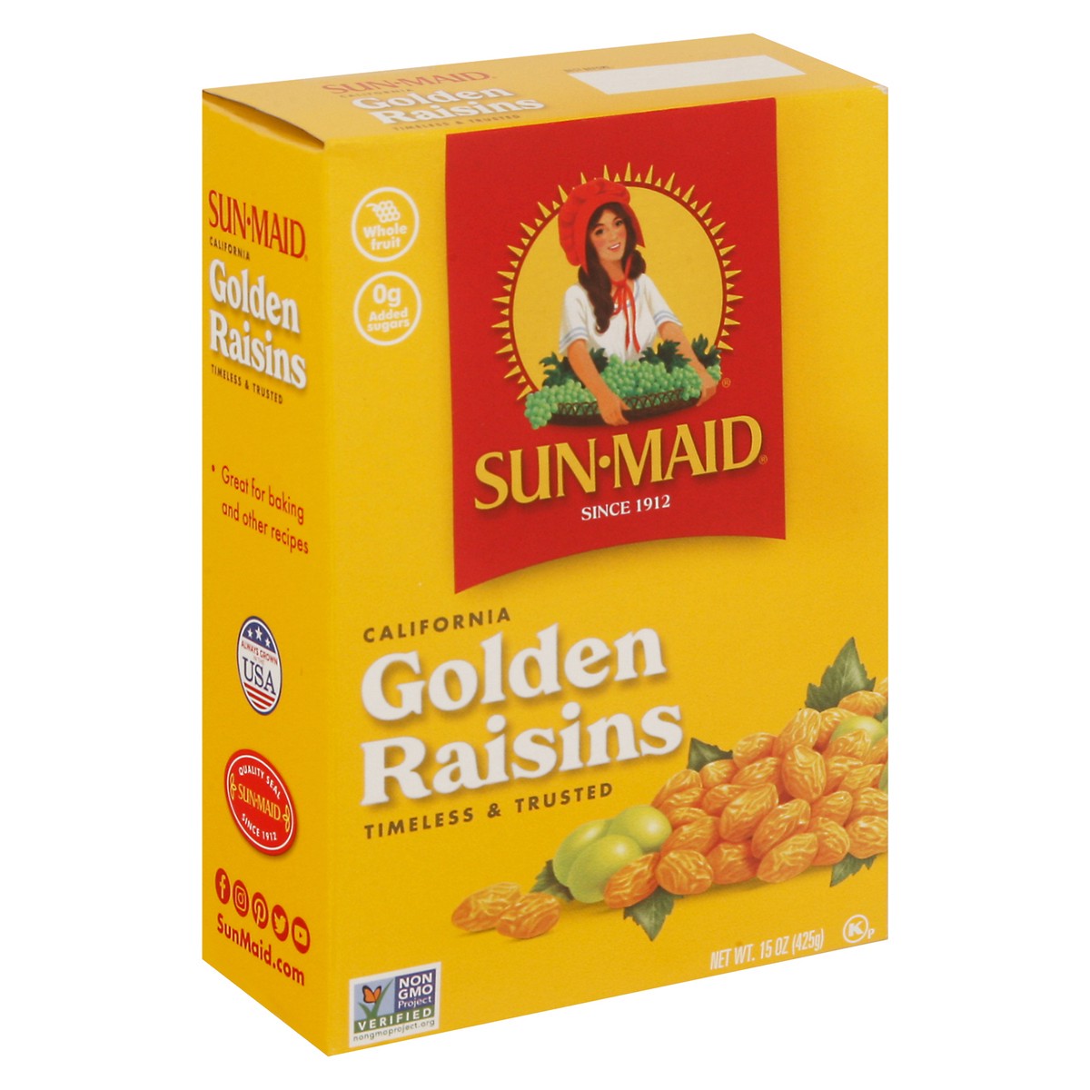 slide 14 of 14, Sun-Maid California Golden Raisins 15 oz, 15 oz