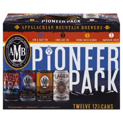 Appalachian Mountain Brewery Pioneer Pack, 12 Pack 12 fl. oz. Cans