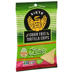 Starbucks Siete Lime Tortilla Chips