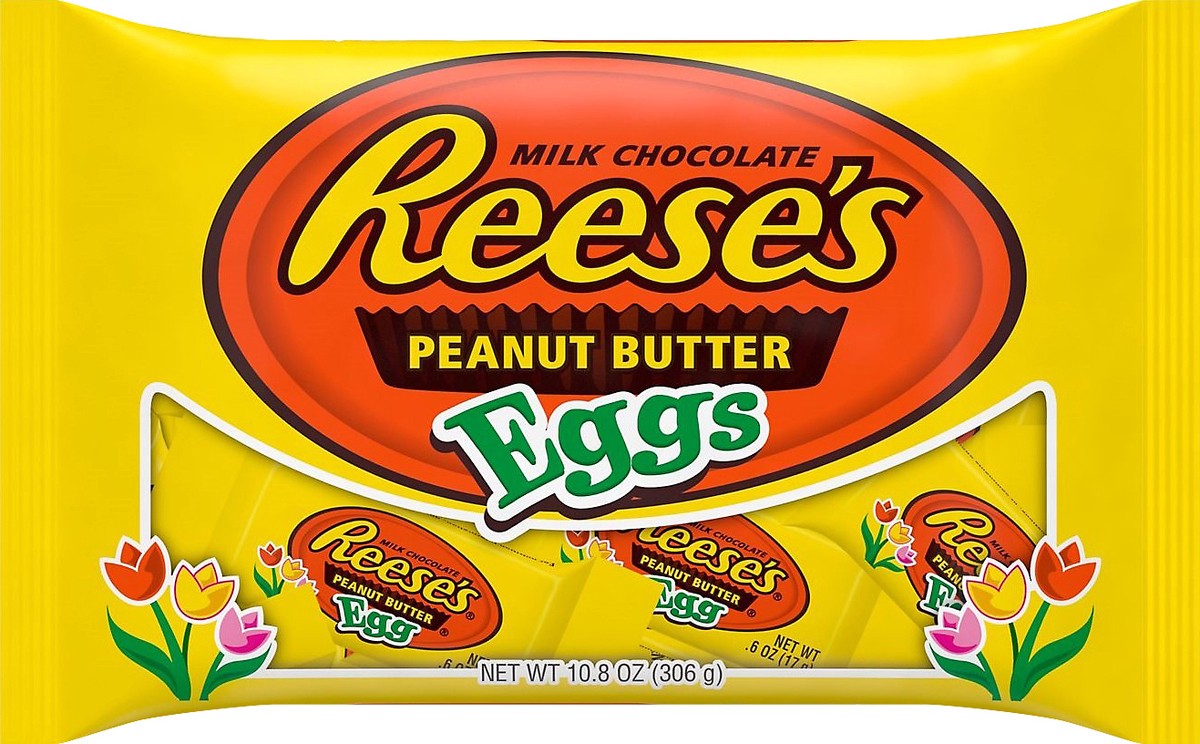 slide 1 of 3, Reese's Milk Chocolate Peanut Butter Eggs 10.8 oz, 10.8 oz