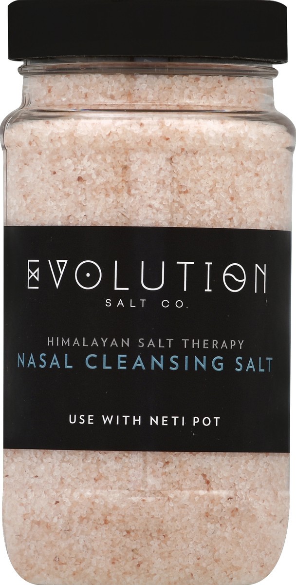 slide 2 of 2, Evolution Salt Co. Nasal Cleansing Salt, 9 oz