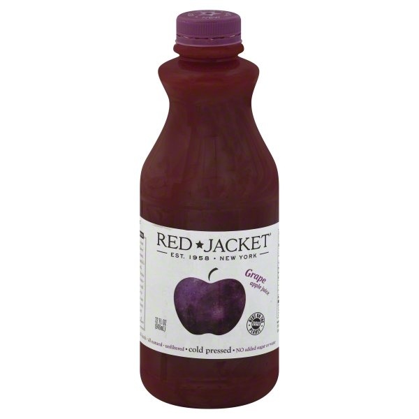 slide 1 of 1, Red Jacket Orchards Grape Apple Juice - 32 oz, 32 oz