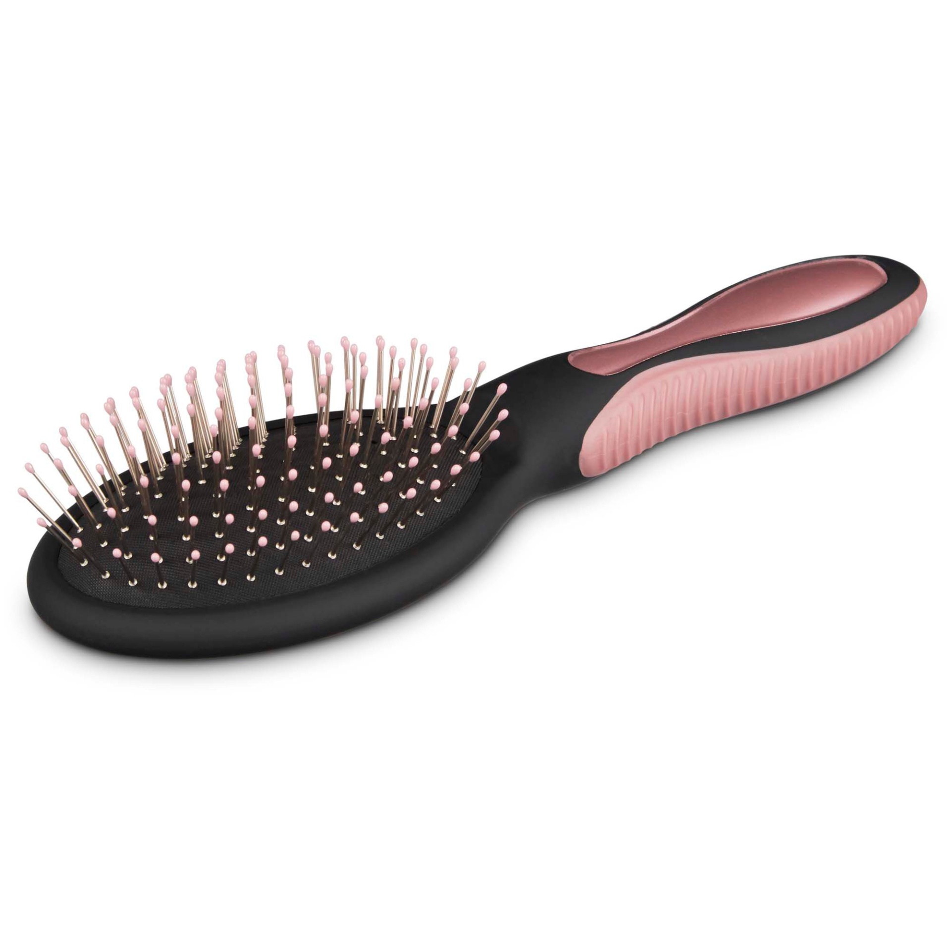 slide 1 of 1, Well & Good Rose Gold Cushion Pin Dog Brush, LG