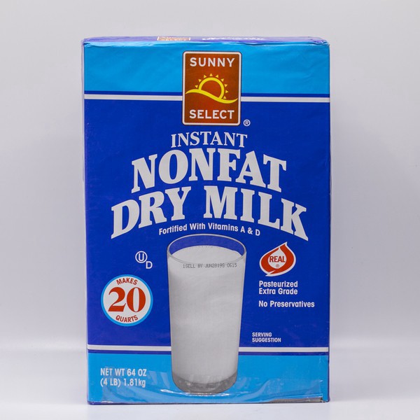 slide 1 of 1, Sunny Select Ssl Dry Milk Not Fat, 64 oz
