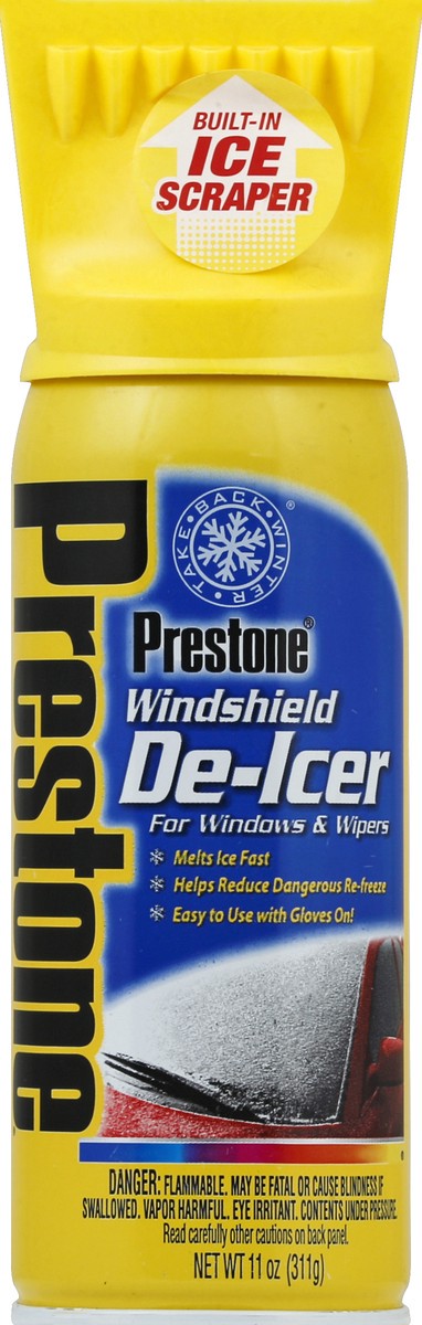 slide 2 of 3, Prestone Windshield De-Icer 11 oz, 11 fl oz