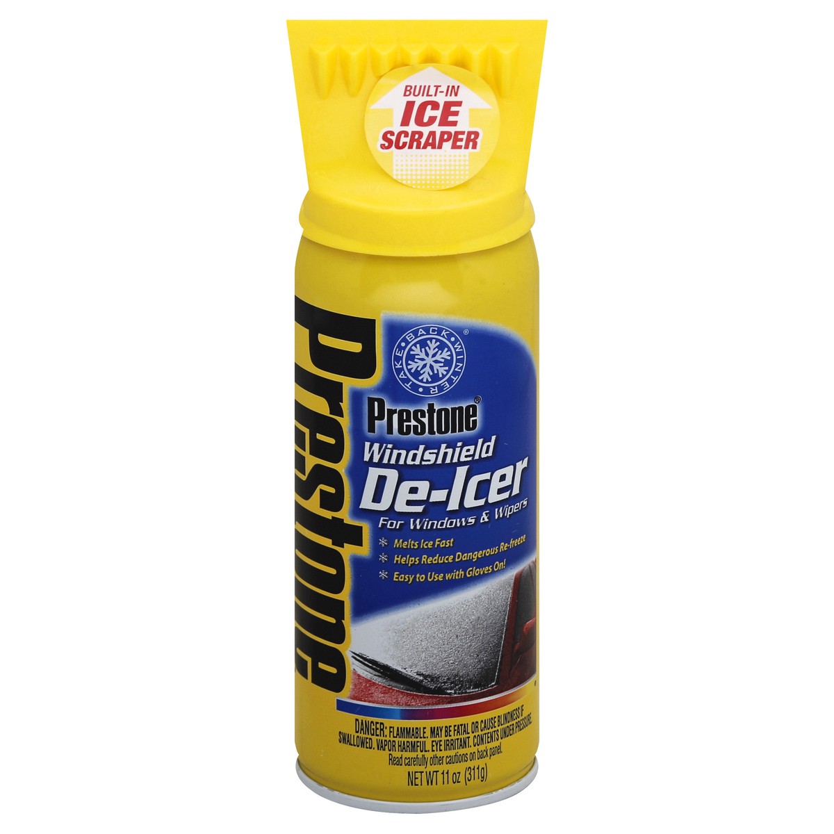 slide 3 of 3, Prestone Windshield De-Icer 11 oz, 11 fl oz