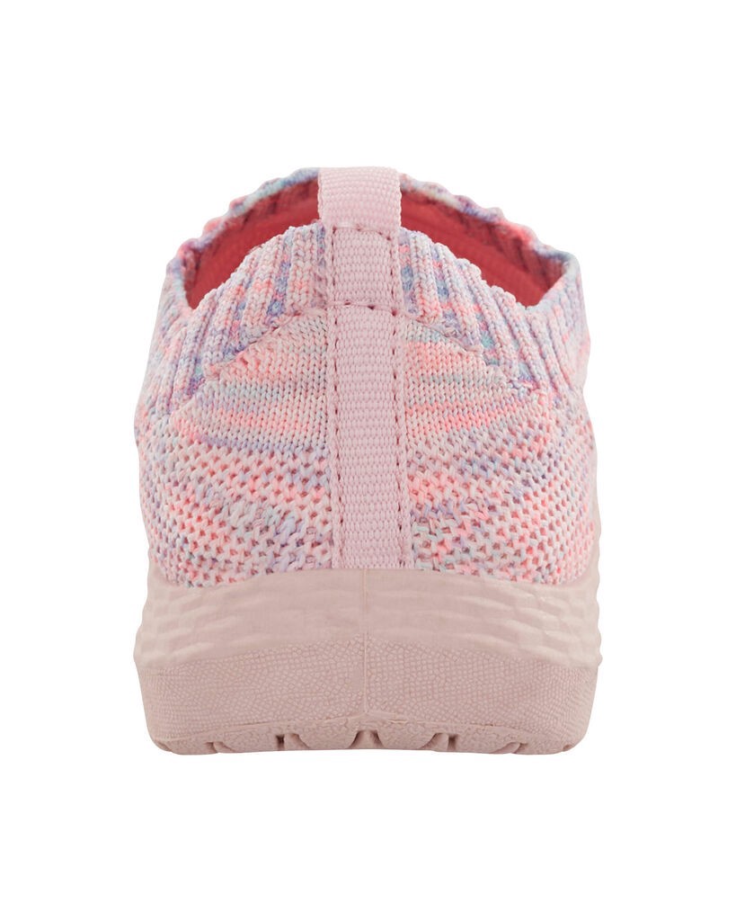 slide 6 of 6, Carter's Toddler Recycled Knit Slip-On Shoes Pink 9, 1 ct