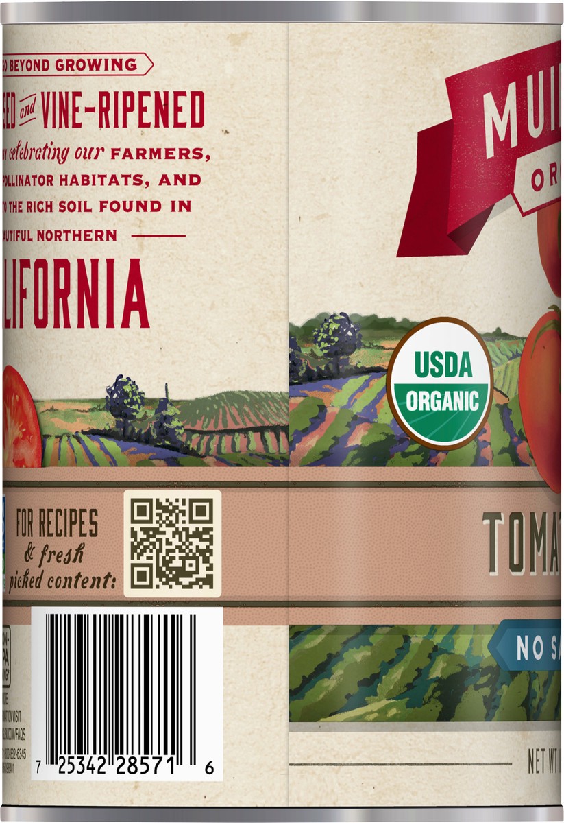 slide 4 of 11, Muir Glen Canned Tomato Sauce, No Salt Added, 15 oz., 15 oz