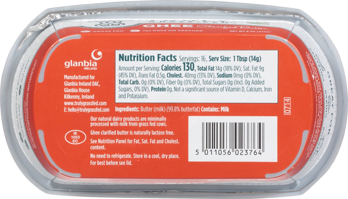 slide 7 of 10, Truly Grass Fed Ghee Clarified Butter 8 oz, 8 oz