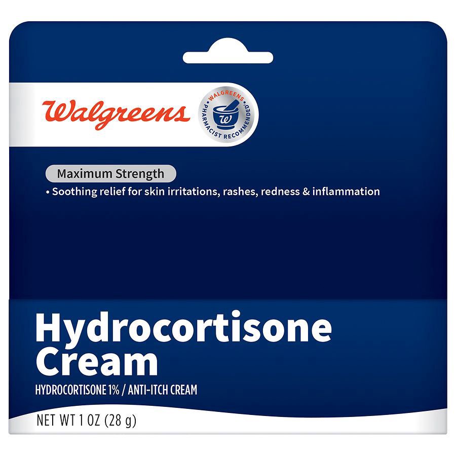 slide 1 of 5, Walgreens Hydrocortisone Cream, 1 oz
