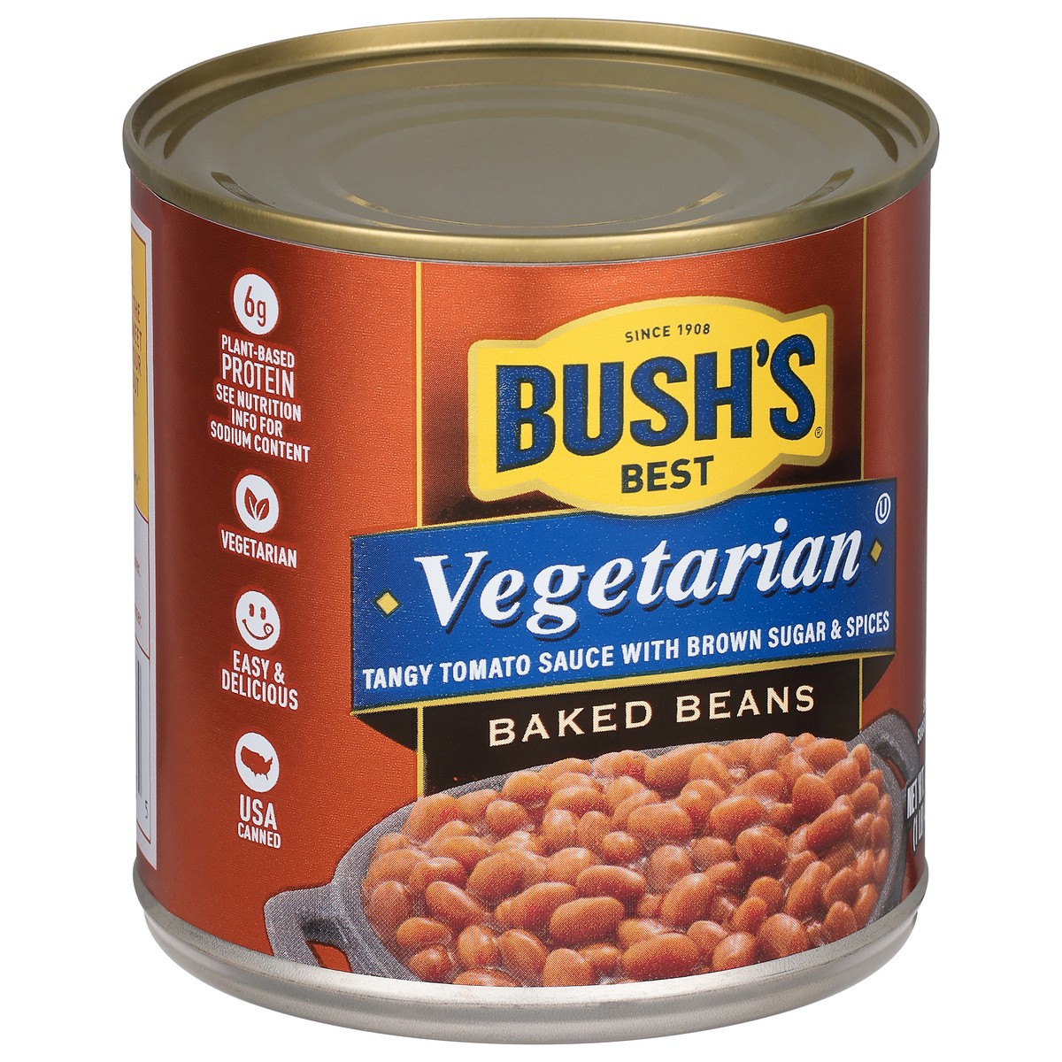 slide 9 of 9, Bush's Best Bush's® vegetarian baked beans, 16 oz