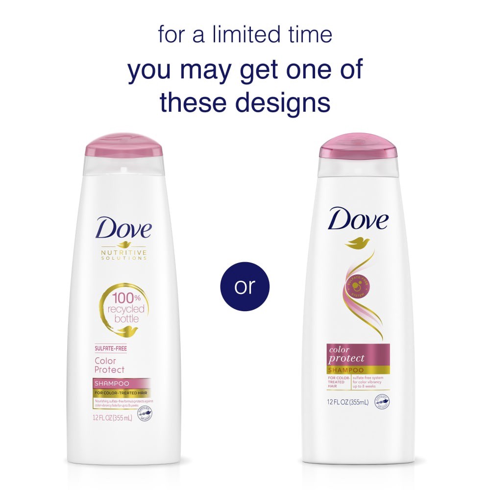 slide 3 of 6, Dove Nutritive Solutions Sulfate-Free Color Care Shampoo Color Protect, 12 oz, 12 oz