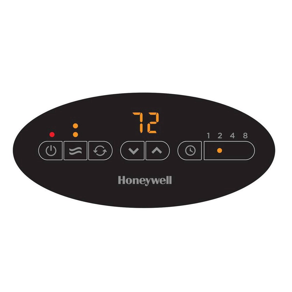 slide 2 of 8, Honeywell Slim Ceramic Tower Whole Room Heater - Black, 1 ct