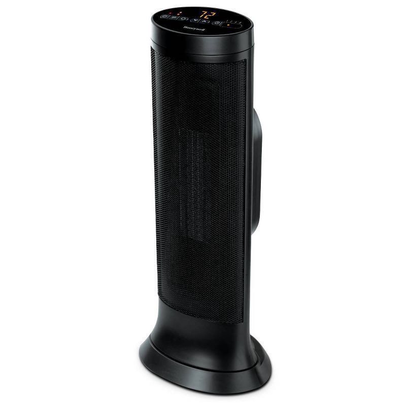 slide 1 of 8, Honeywell Slim Ceramic Tower Whole Room Heater - Black, 1 ct