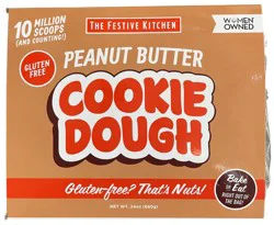 Festive Kitchen Gluten Free Peanut Butter Cookie Dough