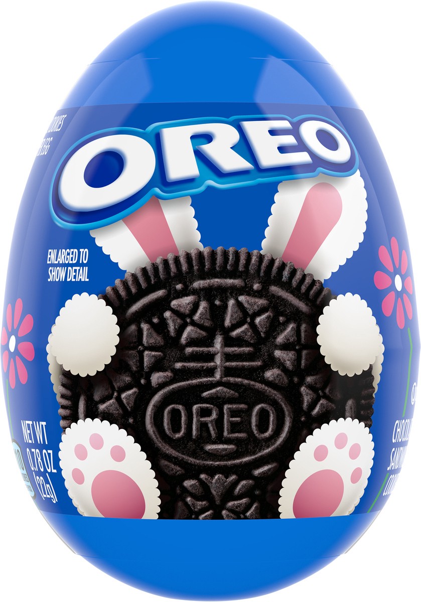 slide 8 of 9, Oreo Chocolate Sandwich Cookies, 1 Easter Egg (2 Cookies Per Egg), 0.78 oz