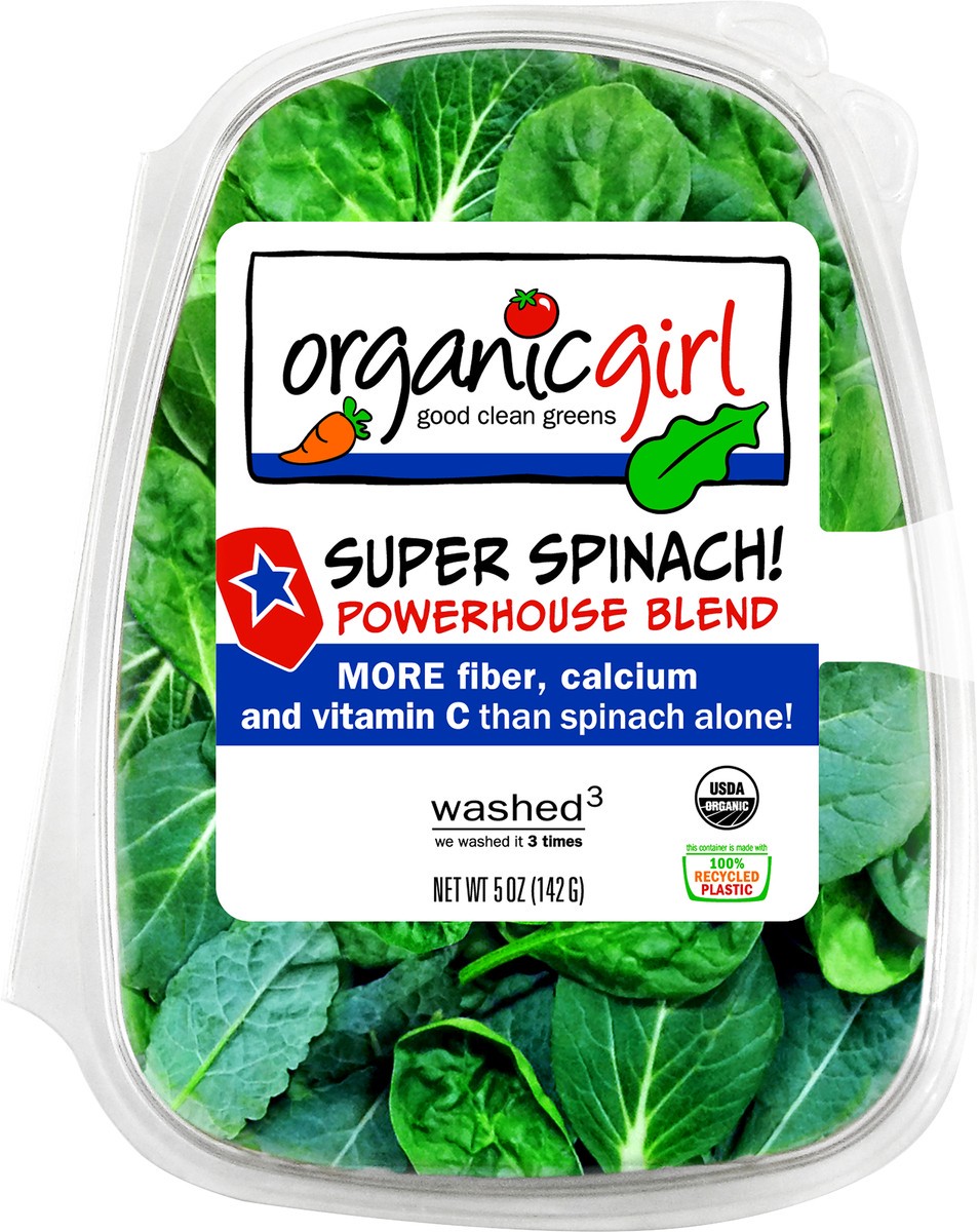 slide 2 of 3, Organic Girl Powerhouse Blend Super Spinach! 5 oz, 5 oz