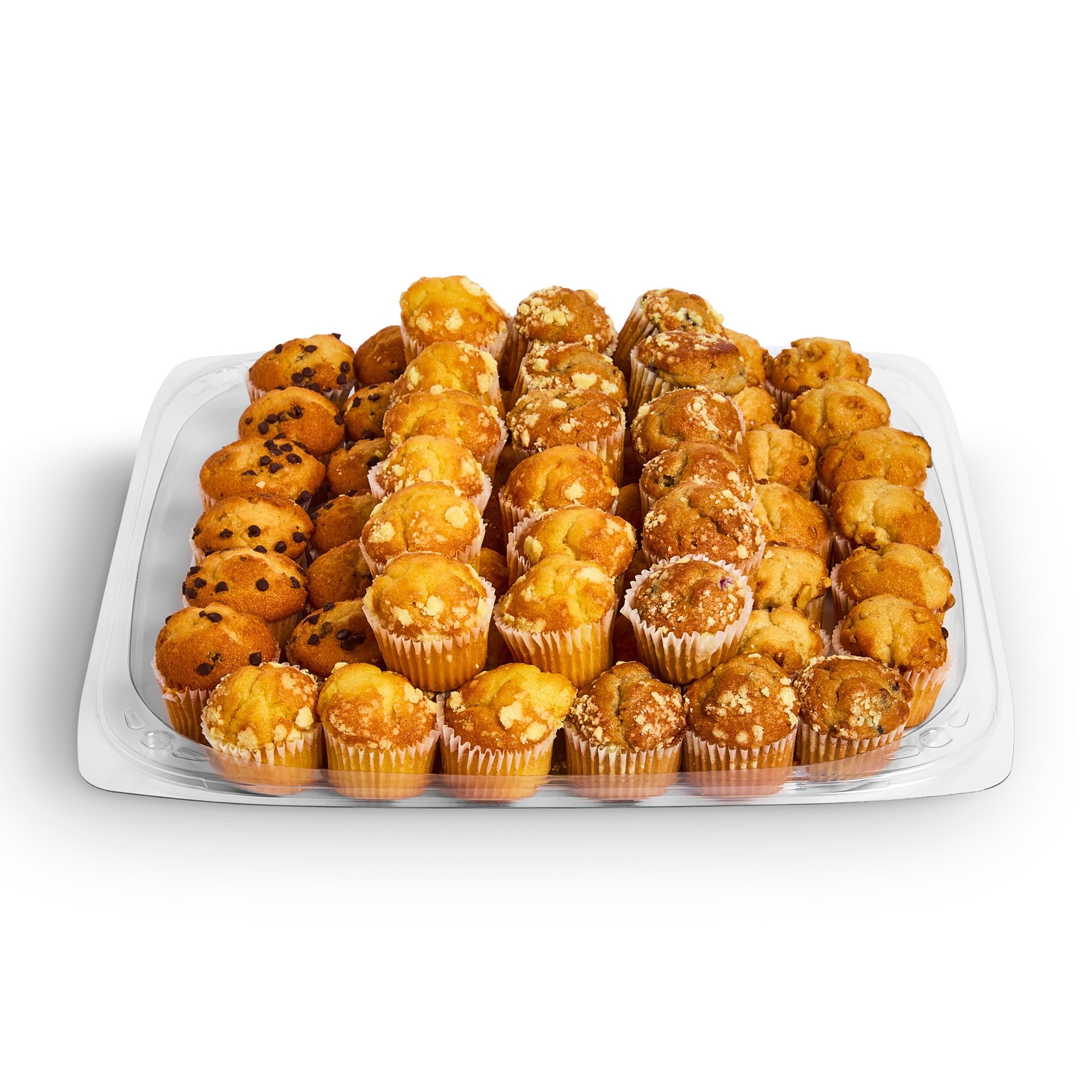 slide 1 of 1, H-E-B Bakery Party Tray - Mini Muffins, 60 ct