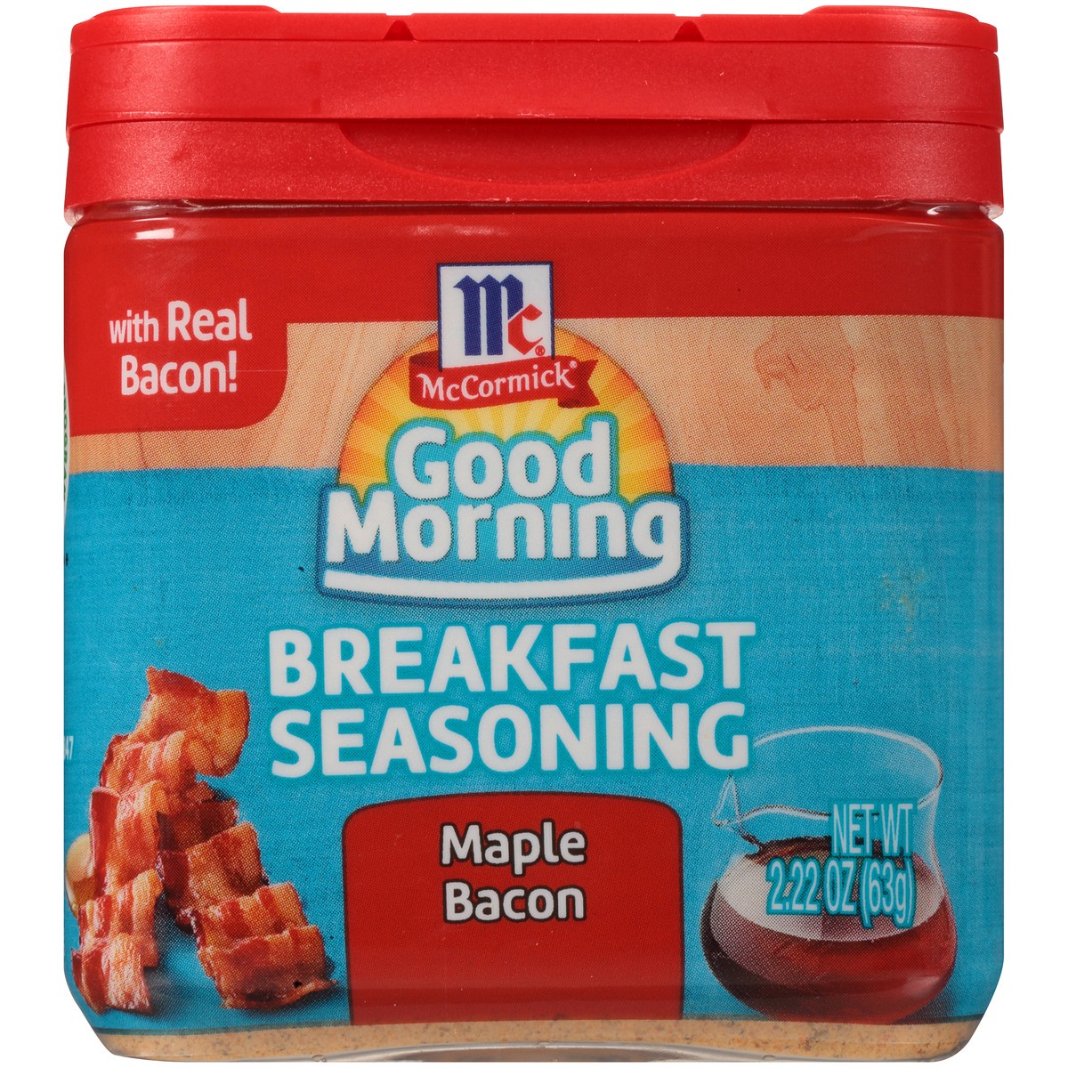 slide 5 of 14, McCormick Good Morning Maple Bacon Breakfast Seasoning 2.22 oz. Bottle, 2.22 oz