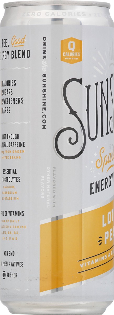 slide 9 of 9, Sunshine Lotus Pear Sparkling Energy Water - 12 oz, 12 oz