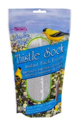 Garden Chic! Brown's Garden Chic! Thistle Sock Instant Finch Feeder