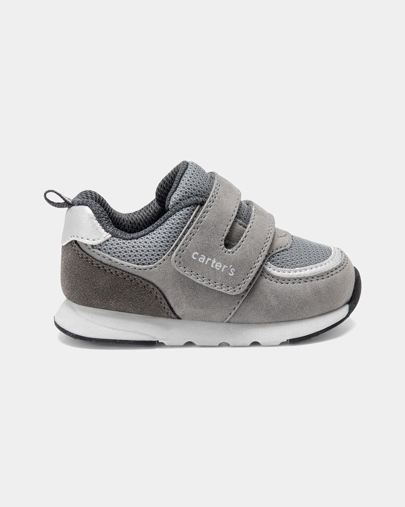 slide 6 of 6, Carter's Baby Boy Every Step® First Walker Casual Shoes - Grey Grey 5.5, 1 ct