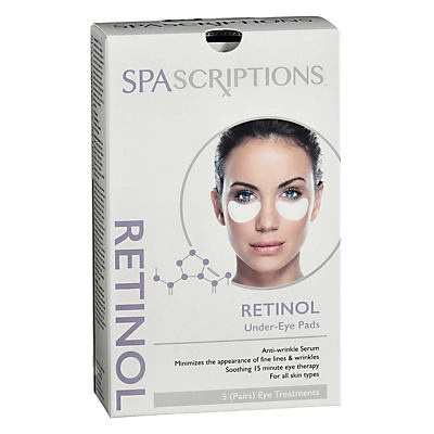 slide 1 of 1, Spascriptions Retinol Under Eye Pads, 5 ct