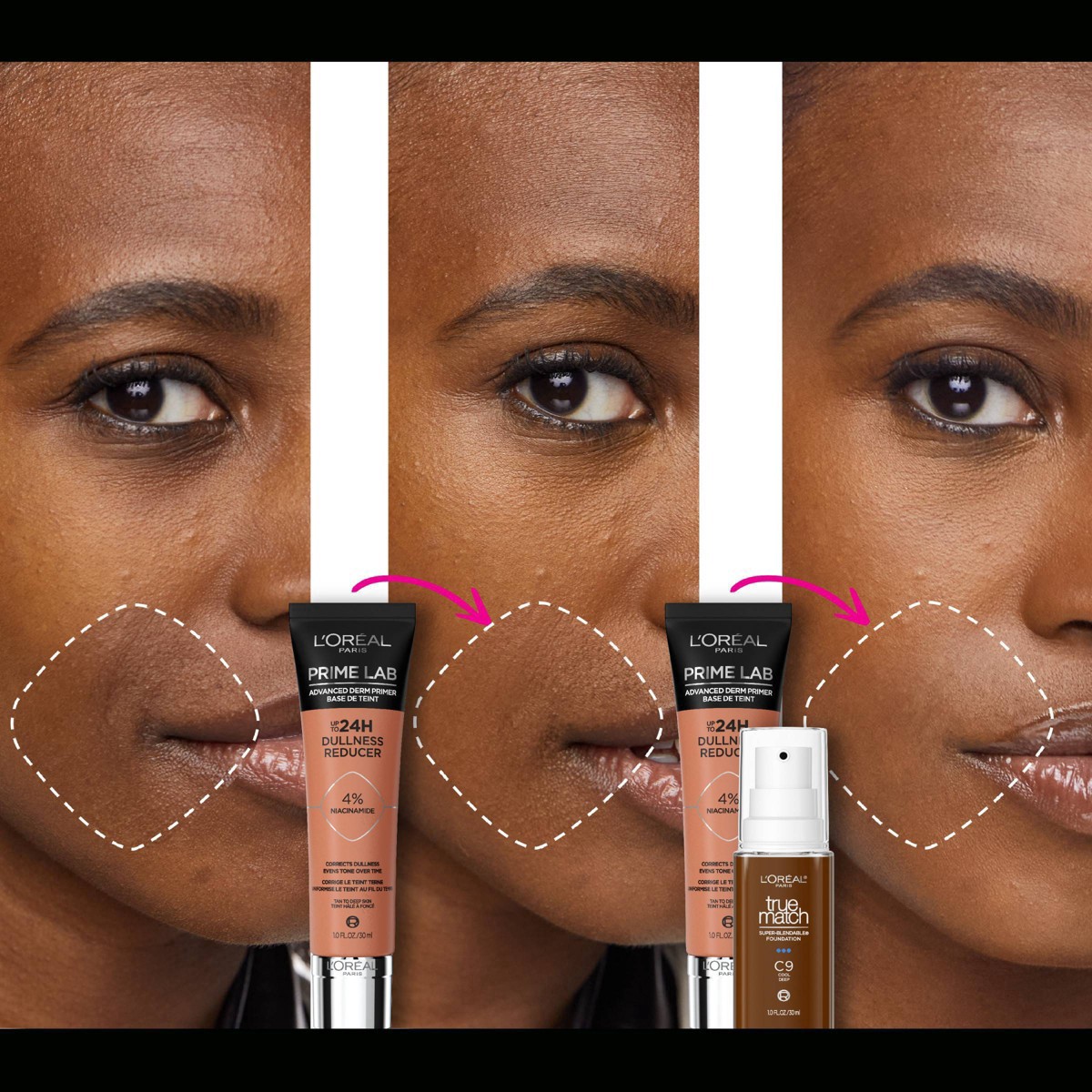 slide 4 of 5, L'Oréal L'Oreal Paris L'Oreal Prime Lab Dullness Reducer, 1 fl oz