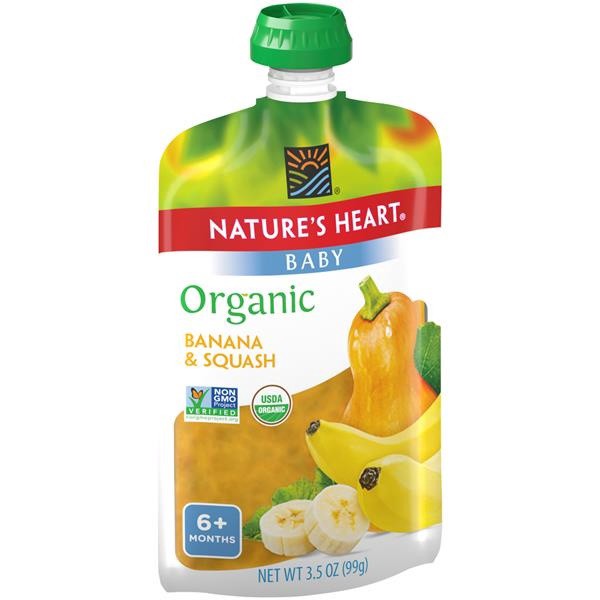 slide 1 of 6, Nature's Heart Baby Food 3.5 oz, 3.5 oz