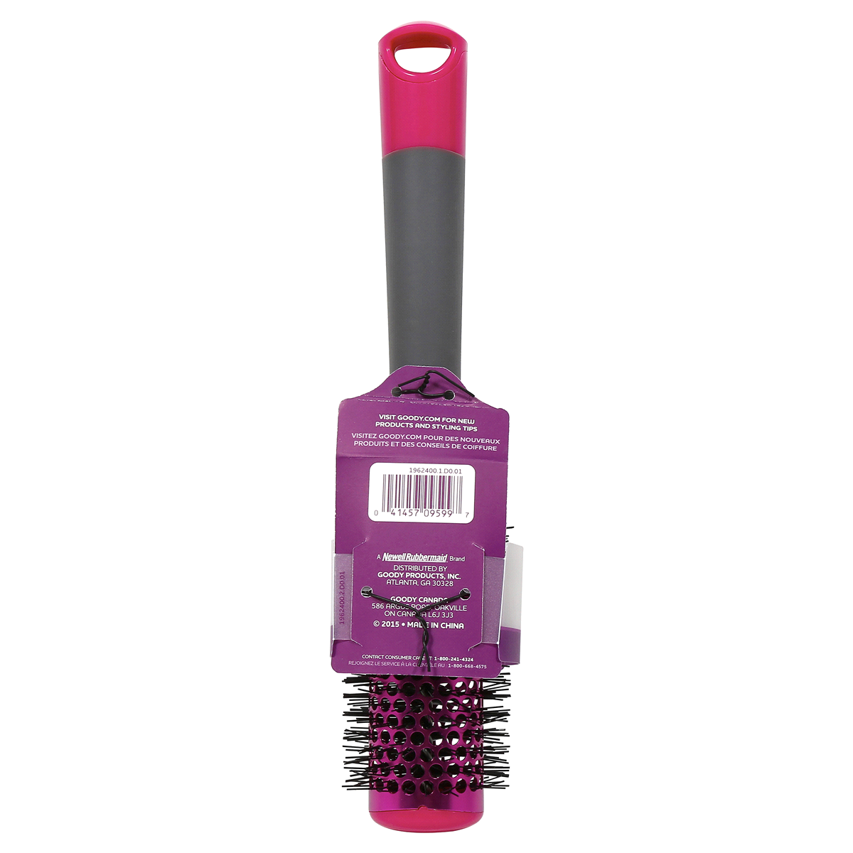 slide 2 of 3, Goody Amp It Up Medium Round Hair Brush, 1 ct