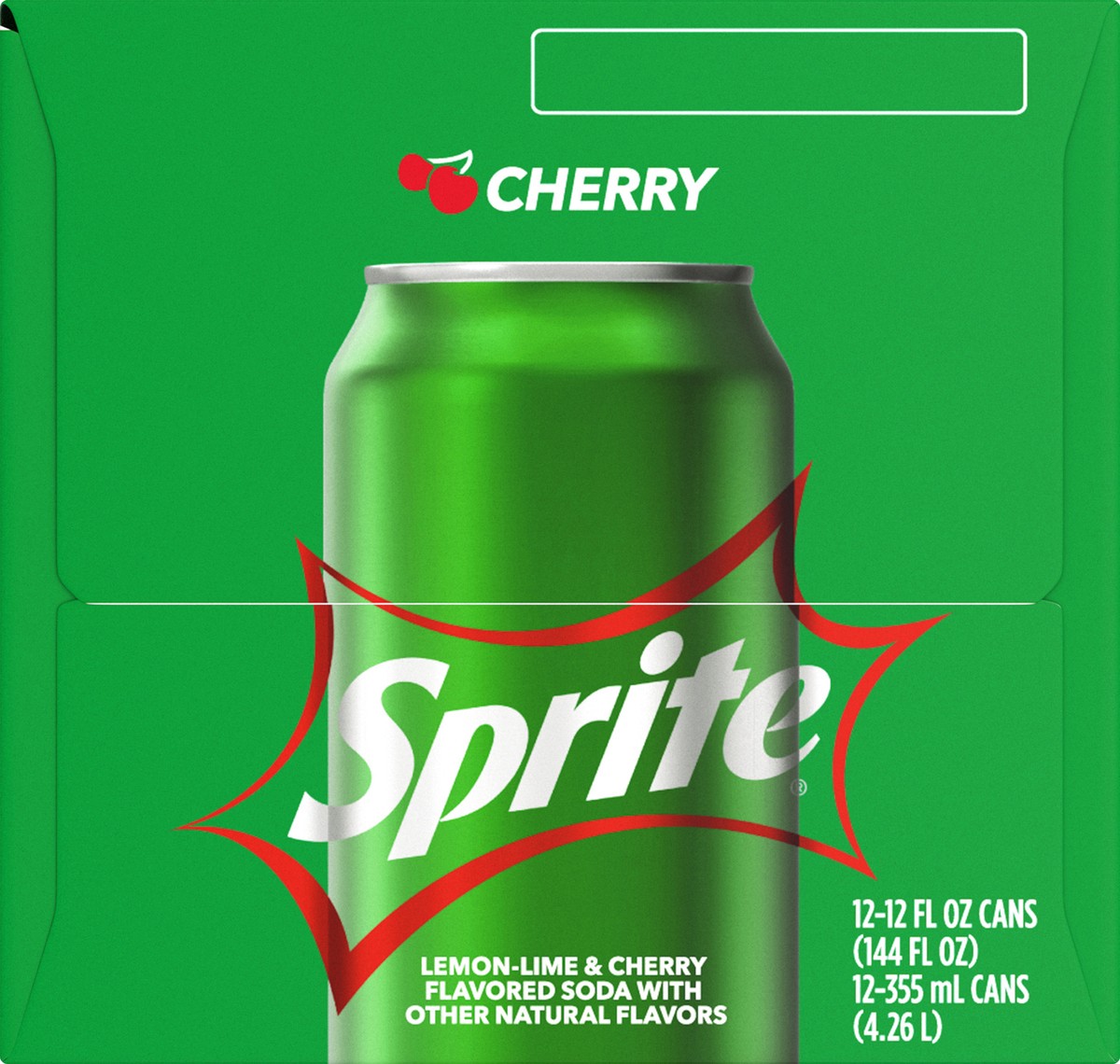 slide 8 of 8, Sprite Cherry Fridge Pack Cans- 12 ct, 12 ct; 12 fl oz