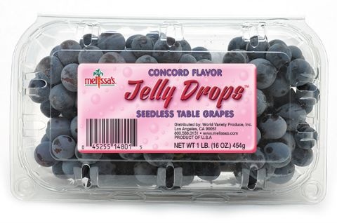 slide 1 of 1, Melissa's Jelly Drops Table Grapes, 1 lb
