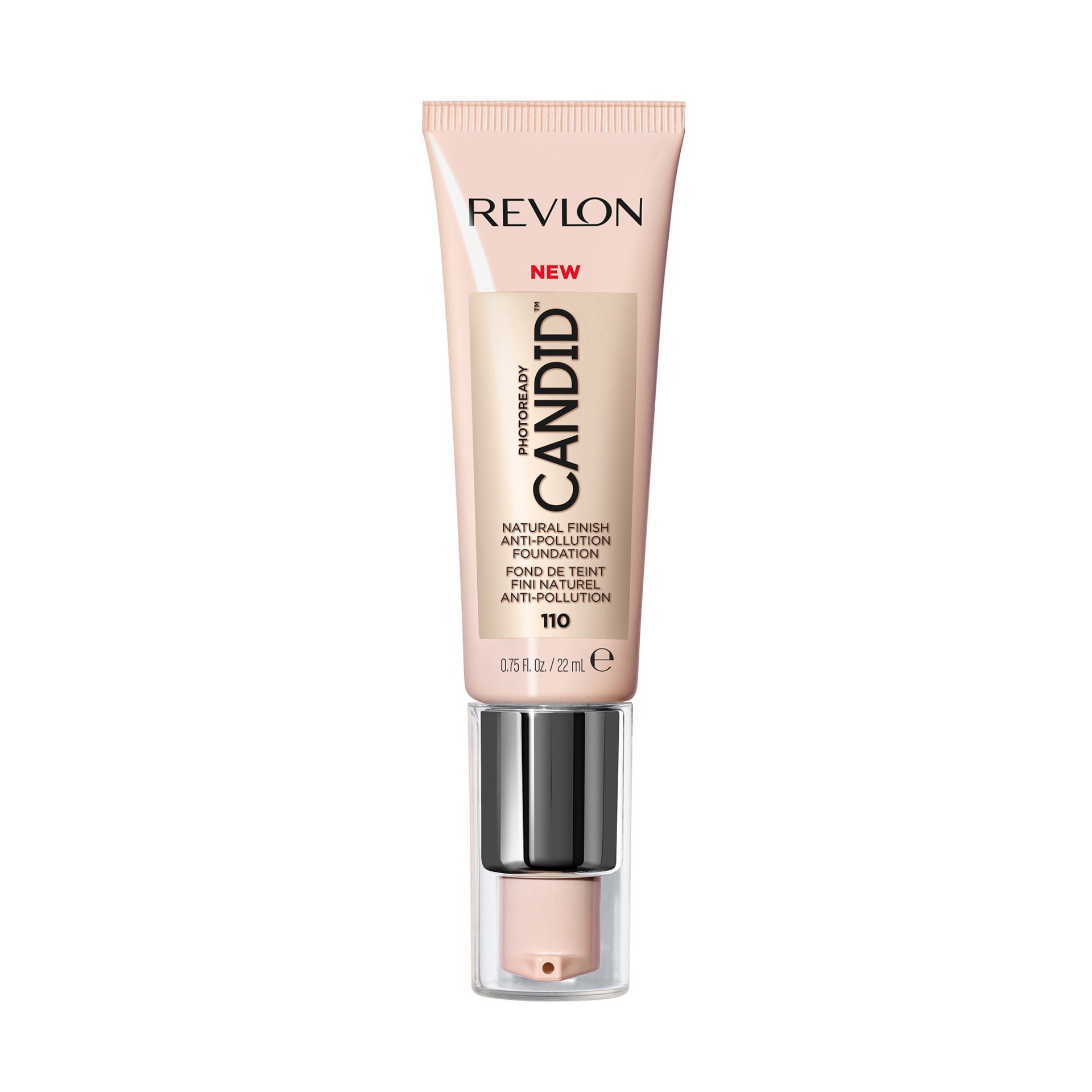 slide 1 of 5, Revlon PhotoReady Candid Natural Finish Anti-Pollution Foundation - 110 Porcelain - 0.75 fl oz, 75 fl oz