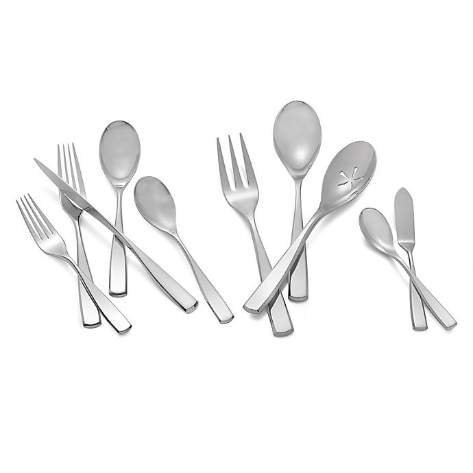 slide 1 of 1, Nambé Anna Flatware Set, 45 ct