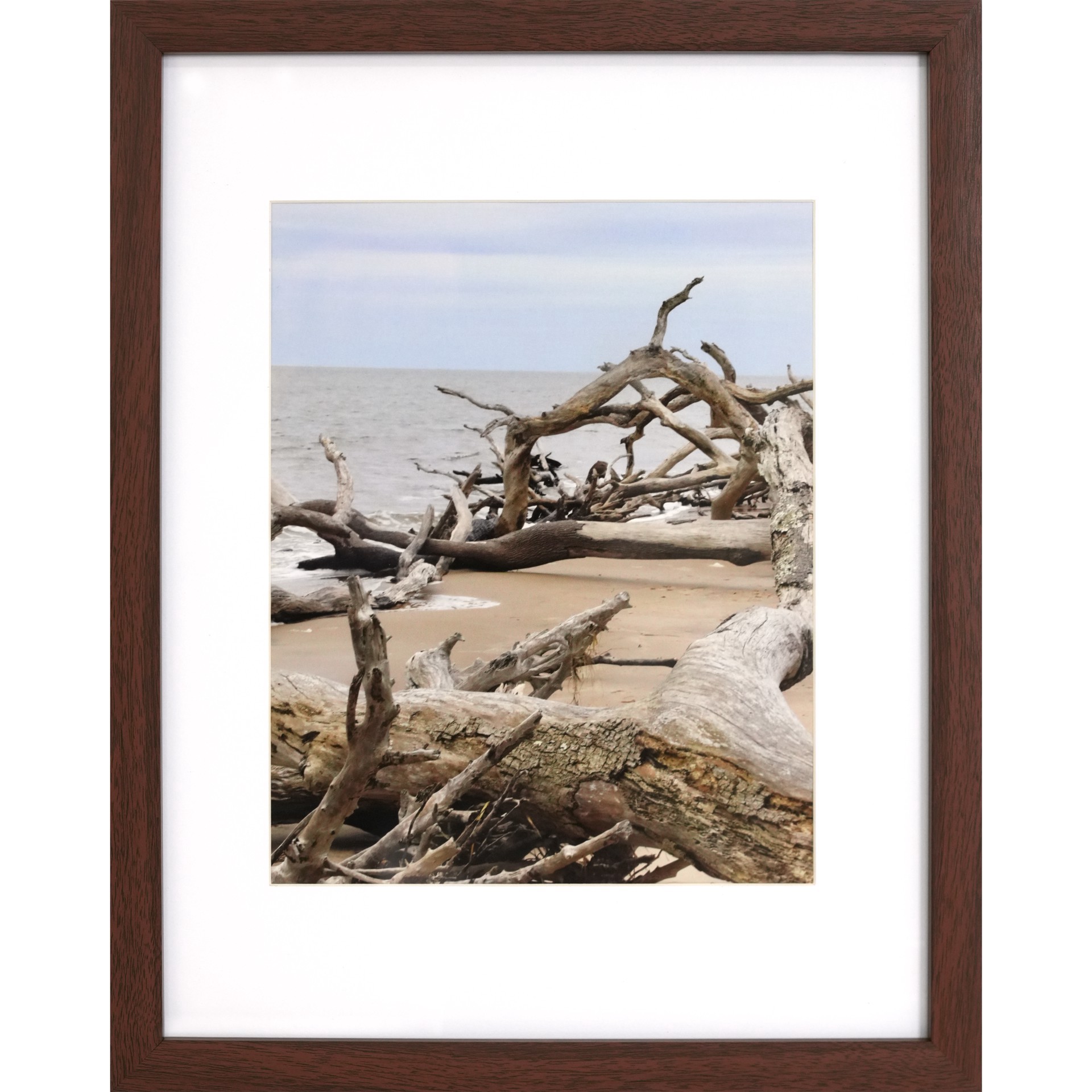 slide 7 of 7, 3 Pack Gallery 8" X 10" Brown Frame With Mat By Studio Decor, 8 in x 10 in
