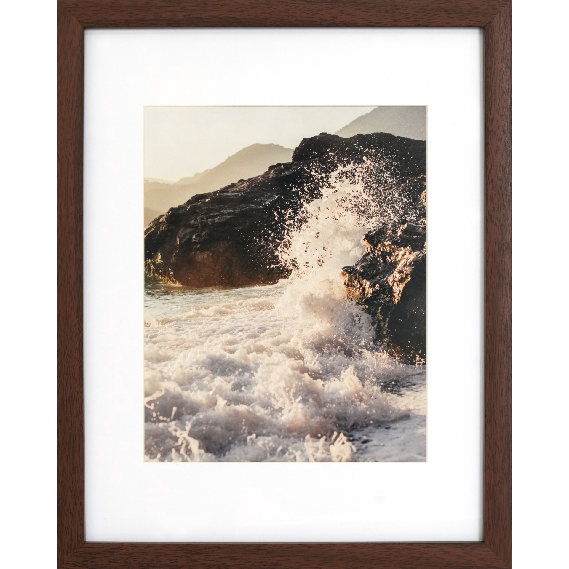 slide 4 of 7, 3 Pack Gallery 8" X 10" Brown Frame With Mat By Studio Decor, 8 in x 10 in