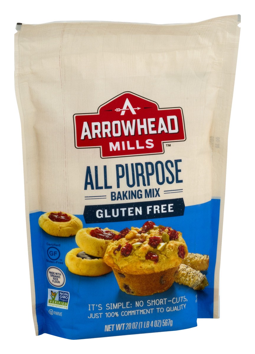 slide 6 of 9, Arrowhead Mills Organic All Purpose Baking Mix Gluten Free, 20 oz