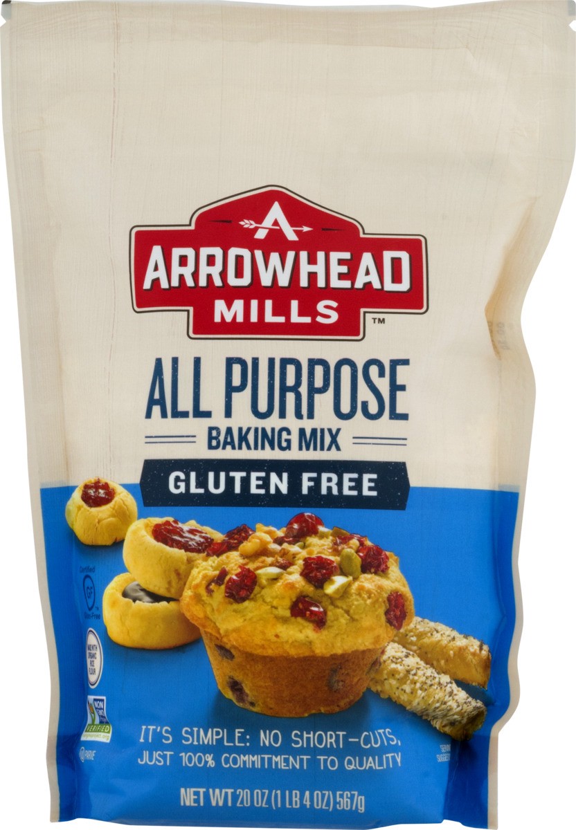 slide 8 of 9, Arrowhead Mills Organic All Purpose Baking Mix Gluten Free, 20 oz