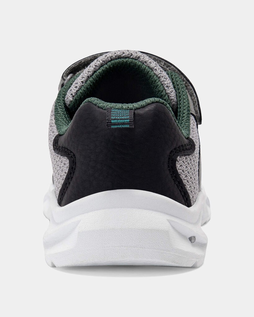 slide 2 of 6, Carter's Toddler Boy Dinosaur Athletic Sneakers - Grey/White Multi 10, 1 ct