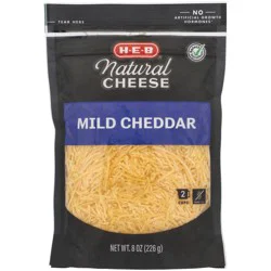 H-E-B Mild Cheddar Fancy Shredded Cheese