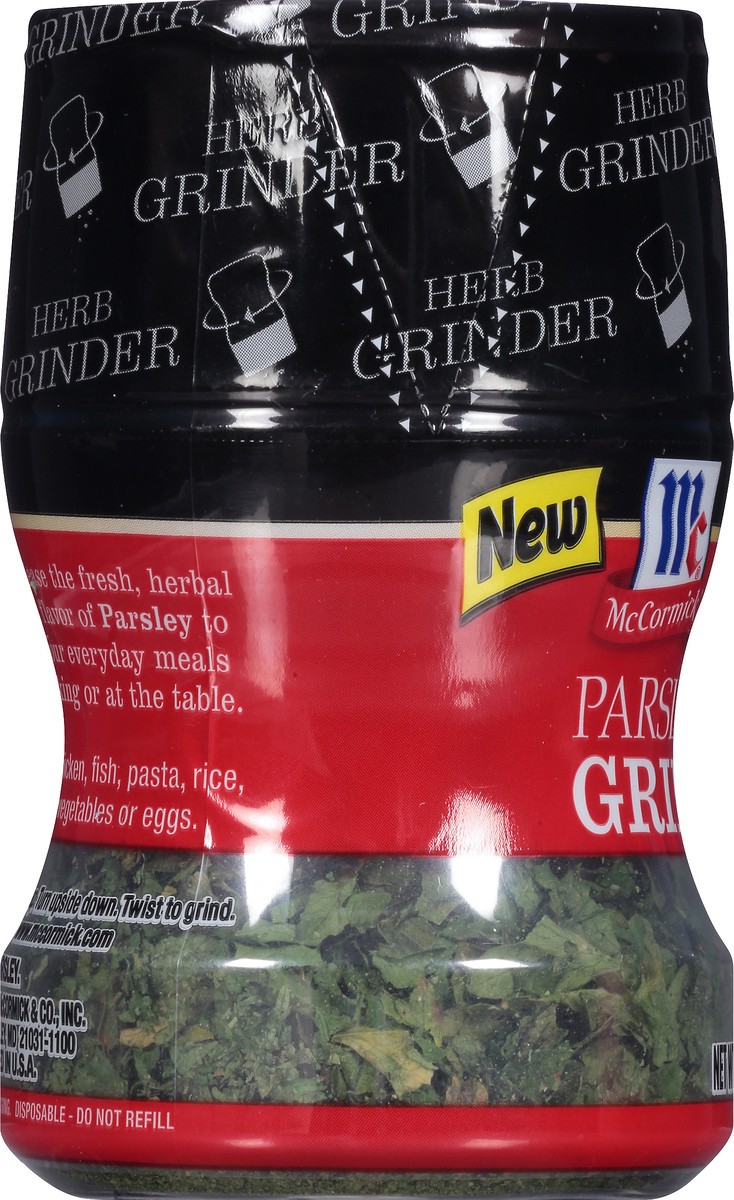 slide 6 of 7, McCormick Parsley Herb Grinder, 0.22 oz, 0.22 oz