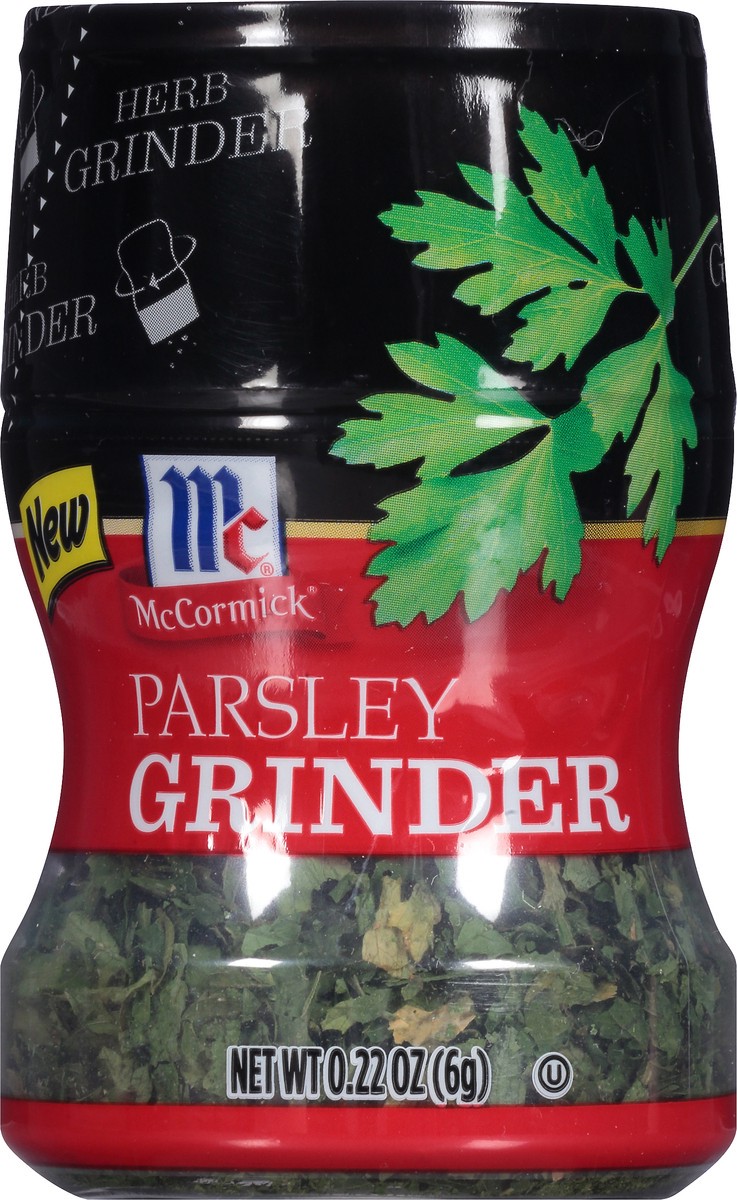 slide 3 of 7, McCormick Parsley Herb Grinder, 0.22 oz, 0.22 oz