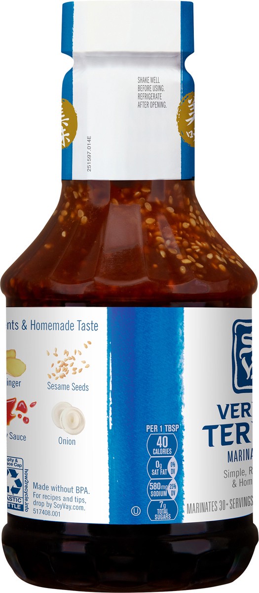 slide 5 of 7, Soy Vay Veri Veri Teriyaki, 21 oz