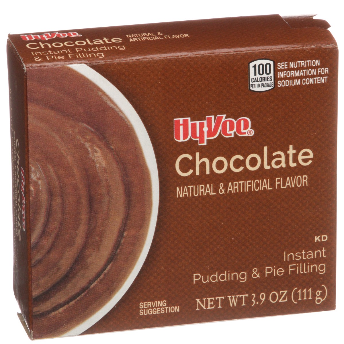 slide 4 of 8, Hy-vee Chocolate Instant Pudding & Pie Filling, 3.9 oz
