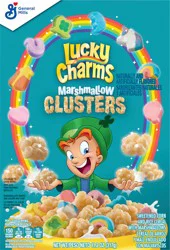Lucky Charms Marshmallow Clusters Breakfast Cereal, 11.2oz