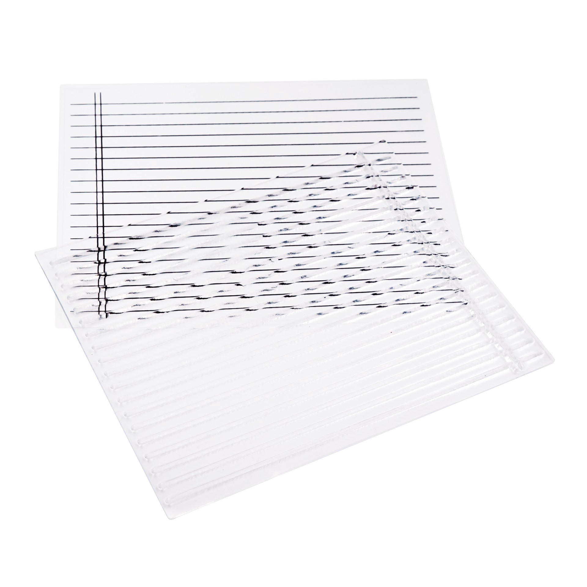 slide 3 of 3, Notebook Paper Clear Stamp By Recollections, 6 in x 4.7 in