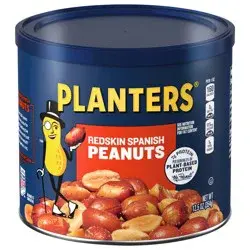 Planters Redskin Spanish Peanuts, 12.5 oz Canister