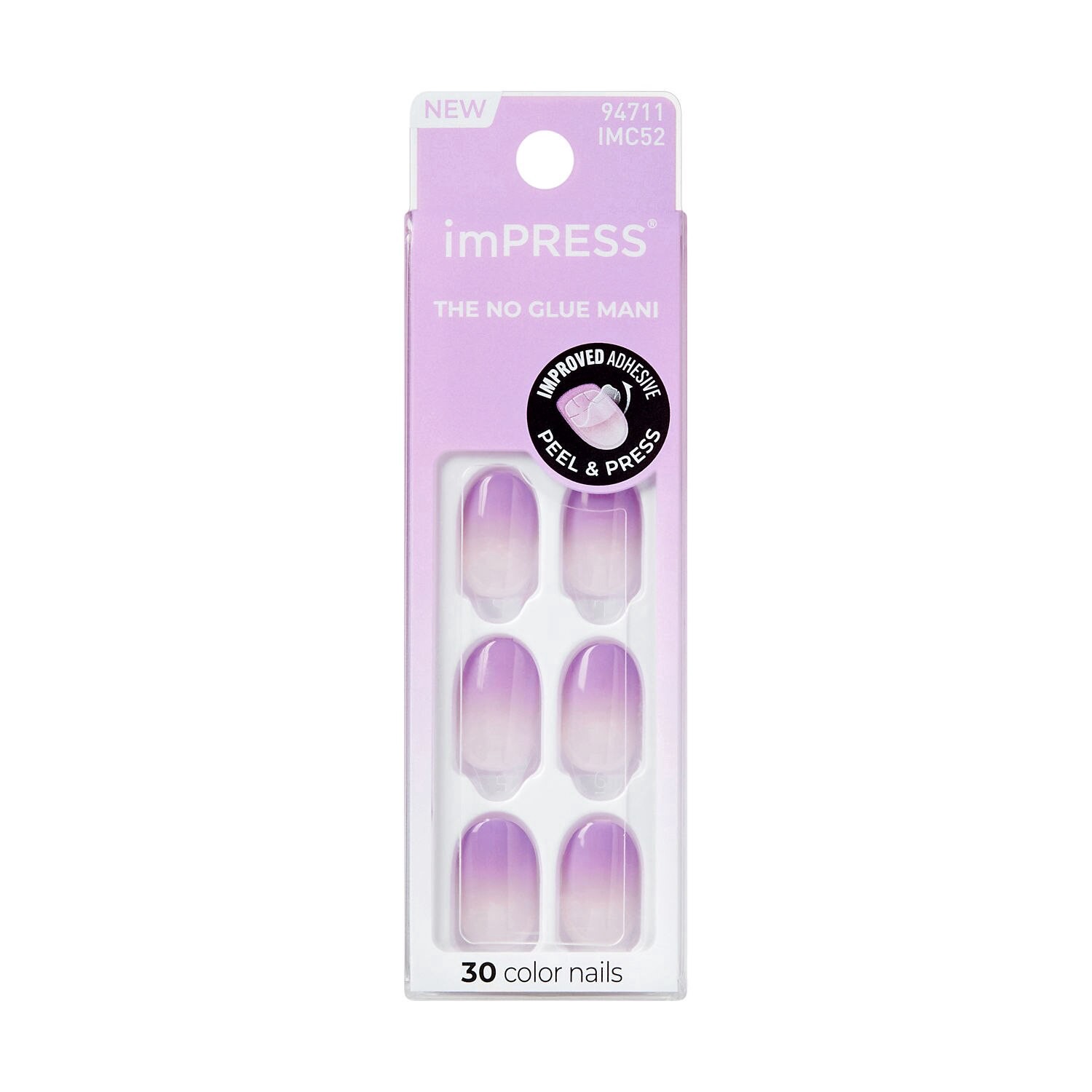 slide 1 of 1, KISS NAIL Ks Impress Color Nails - Take A Chance, 1 ct